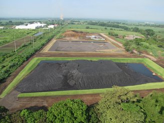 Reservorio de Ceniza y Carbón